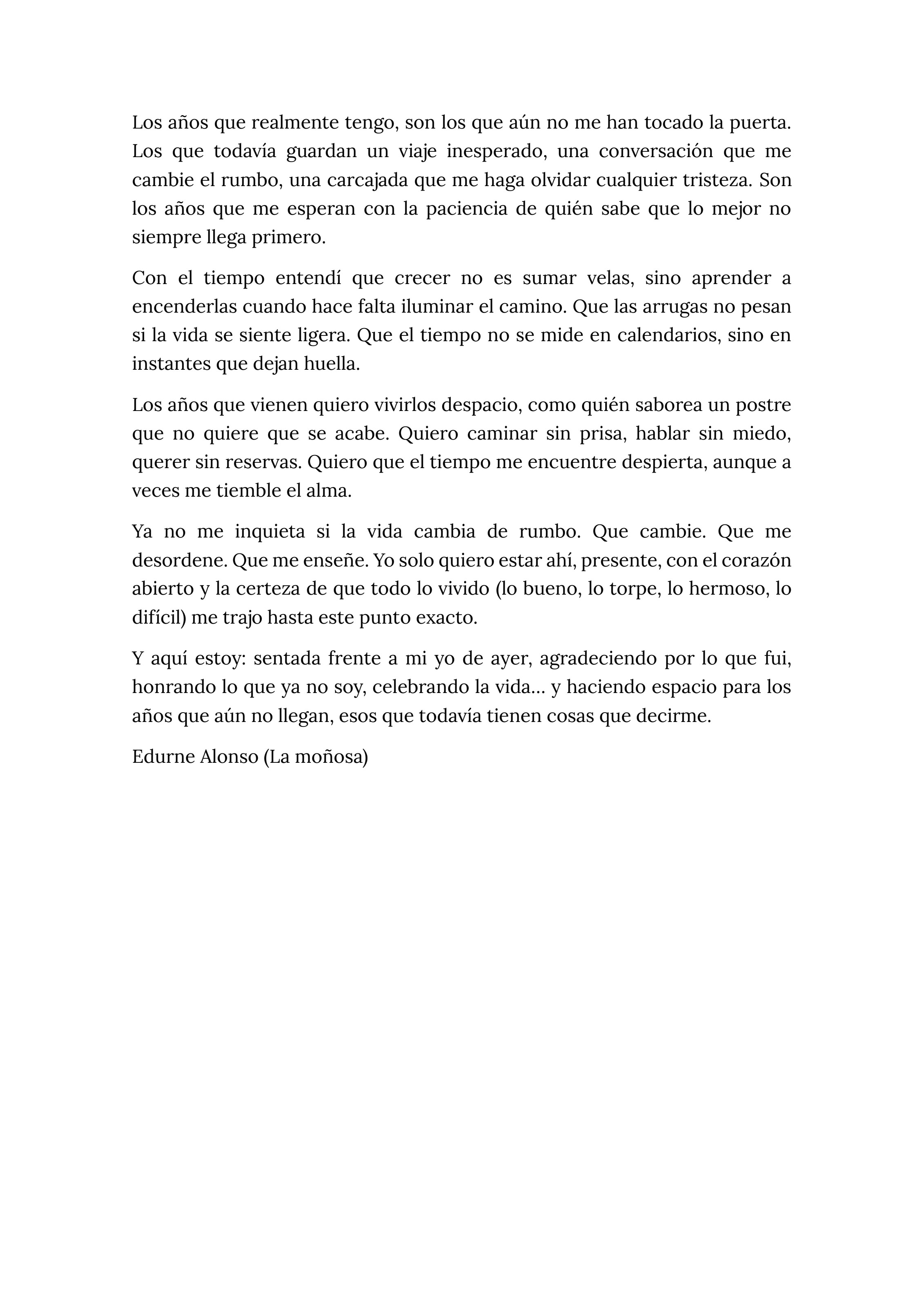 Página 2 del relato La Moñosa