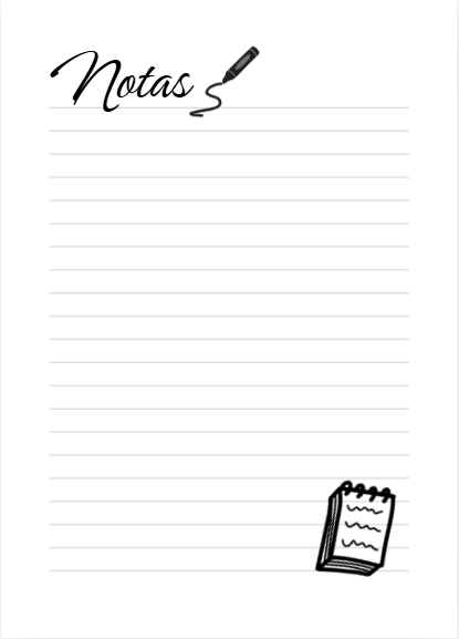 Página de notas