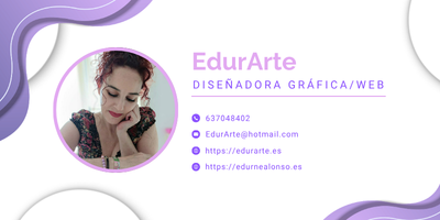 Tarjeta de visita EdurArte Dígital Studio
